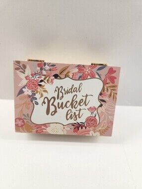 Brand New Small Bridal Bucket List Trinket Box For Weddings Bridal Shower